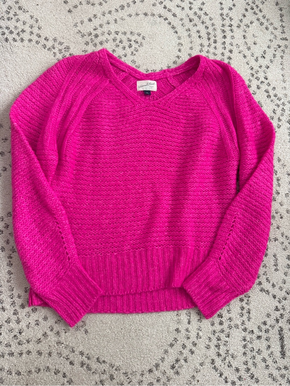 Universal Thread Hot Pink Fuchsia Sweater XS